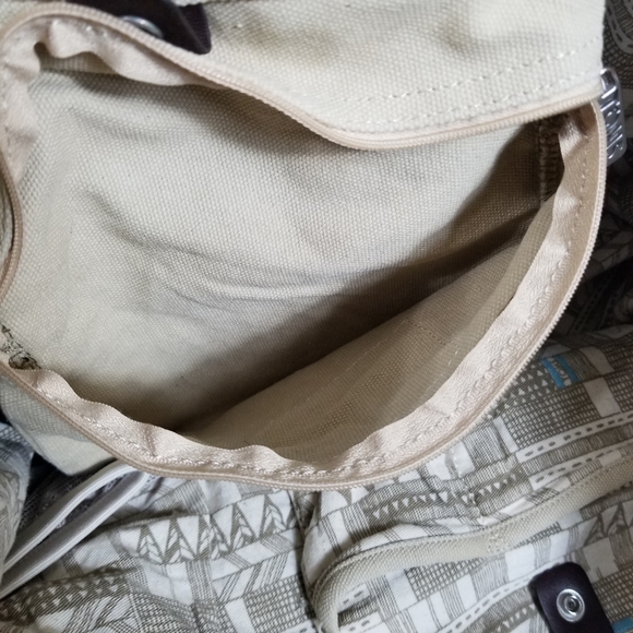 TOMS Island Chevron Woven Straw Large Tote Bag - Picture 10 of 16